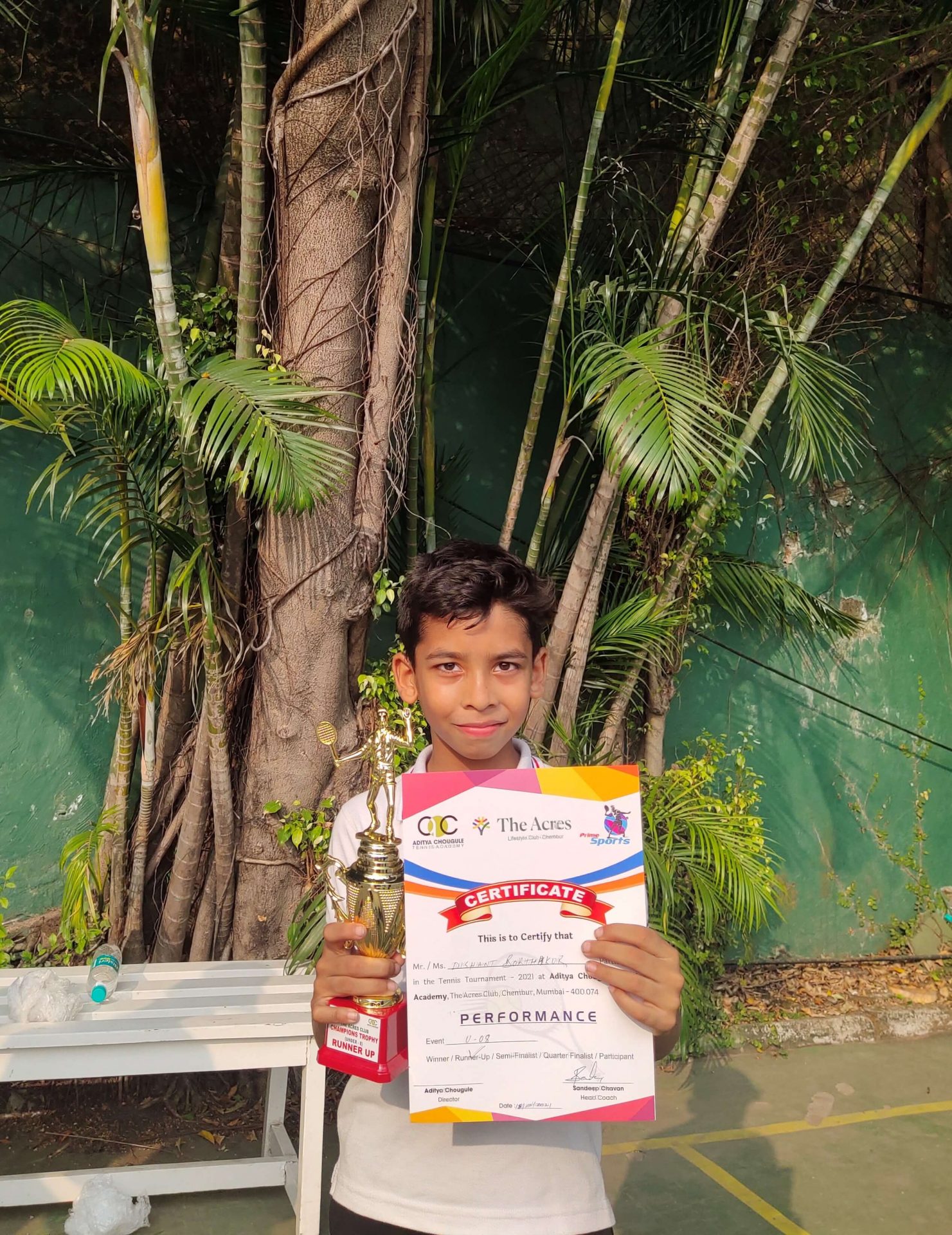 Dishant Borthakur of Grade 4