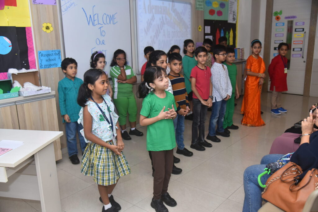 Students in a small A-Level classroom